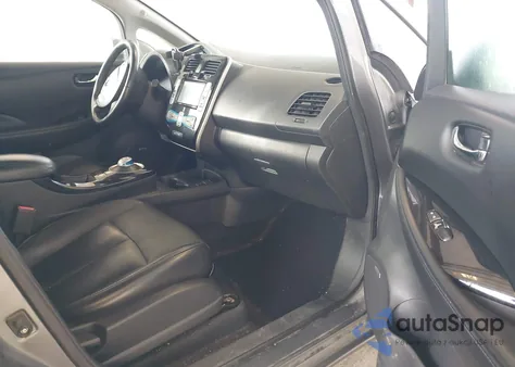 2014 Nissan Leaf Sl z USA, uszkodzony, nr VIN 1N4AZ0CP7EC337294